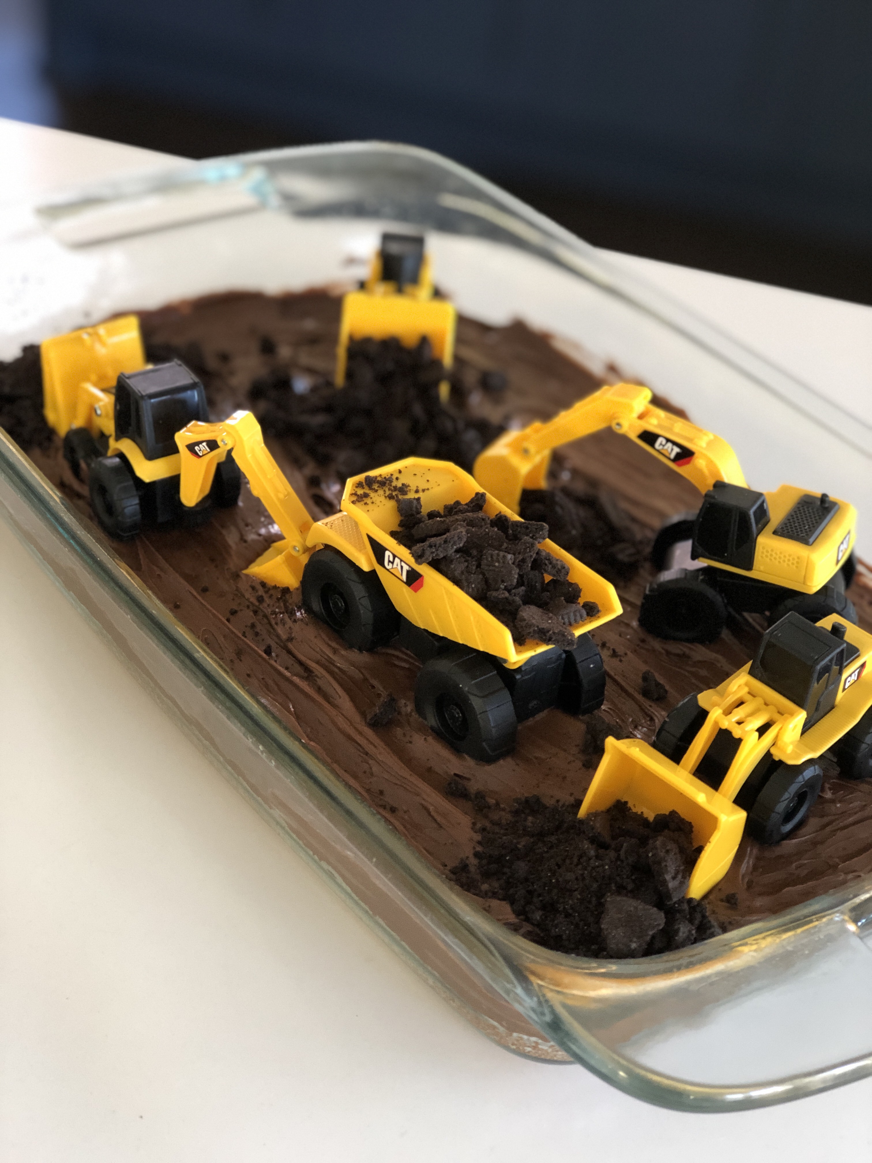 Construction Site Birthday Cake