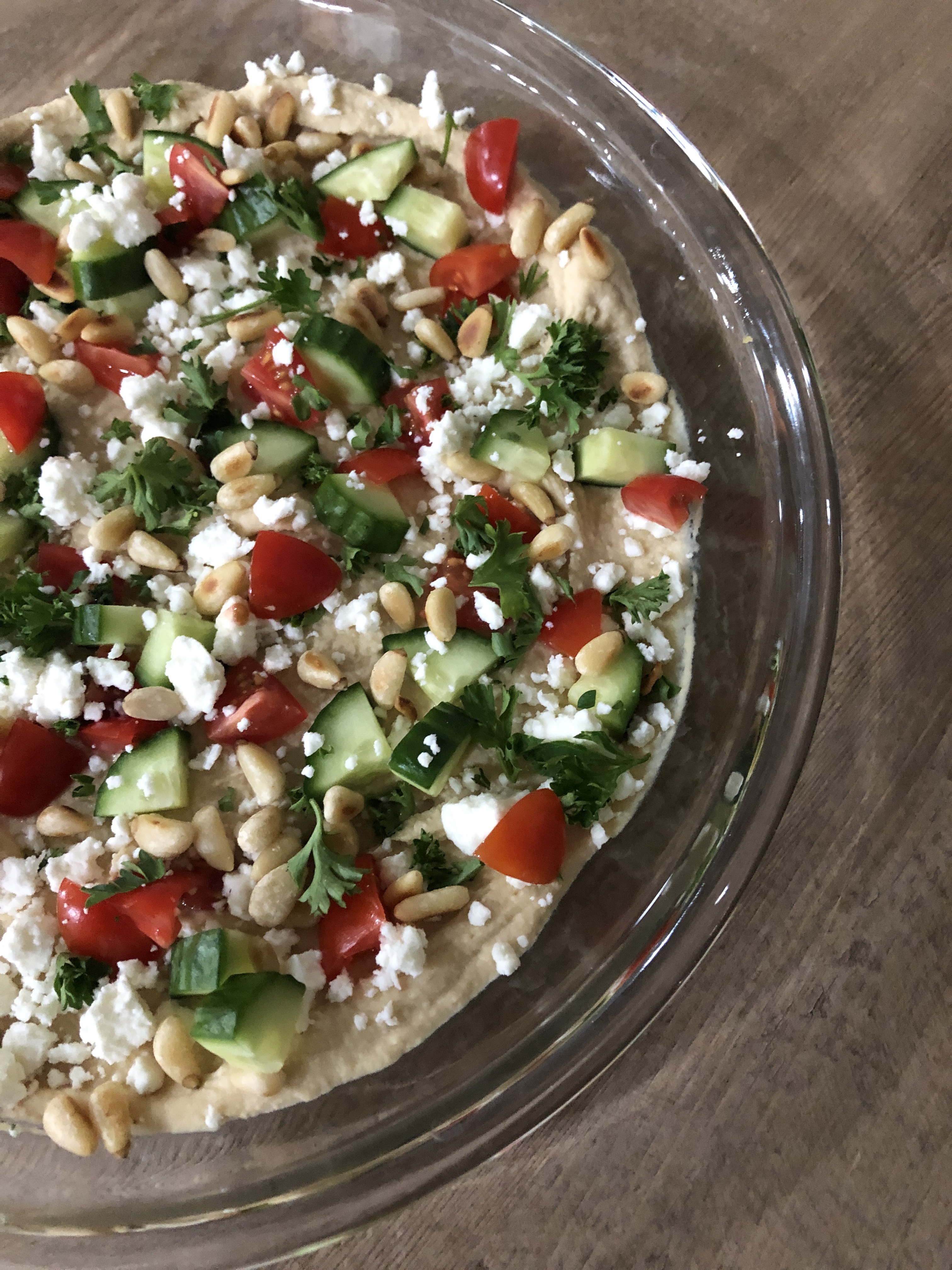Five Layer Hummus Dip