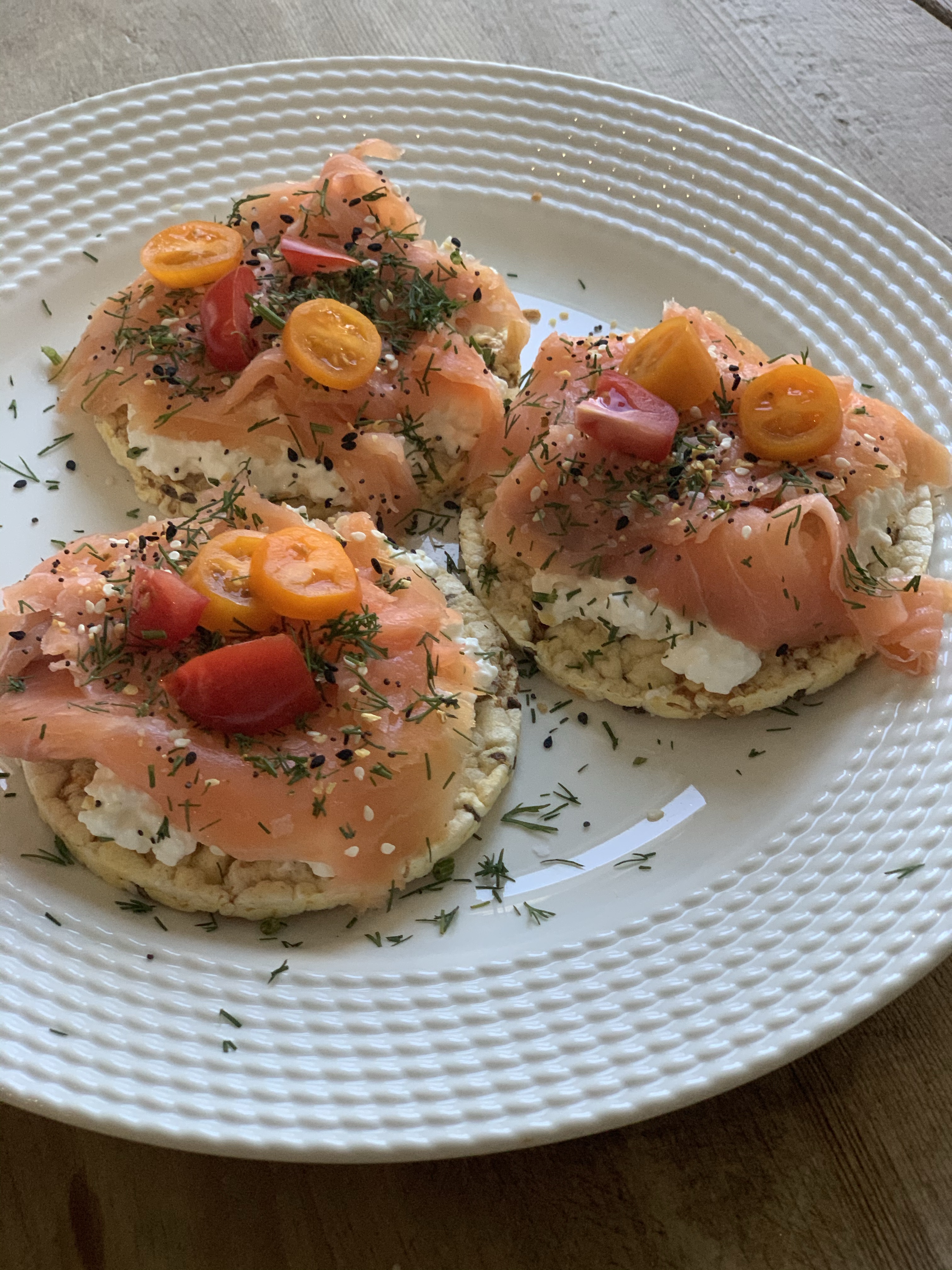 Skinny Lox Spread (High-Protein Bagel Hack)