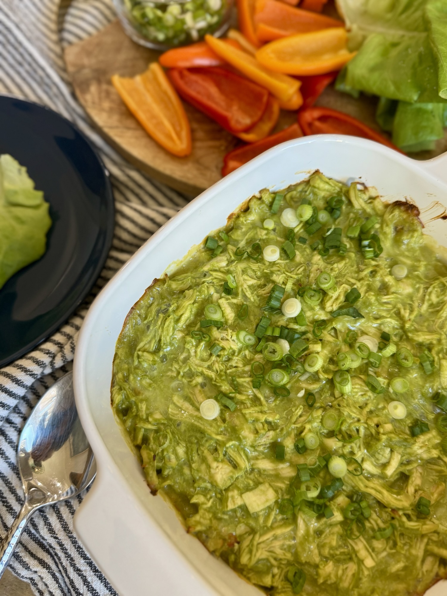 Green Goddess Chicken Dip