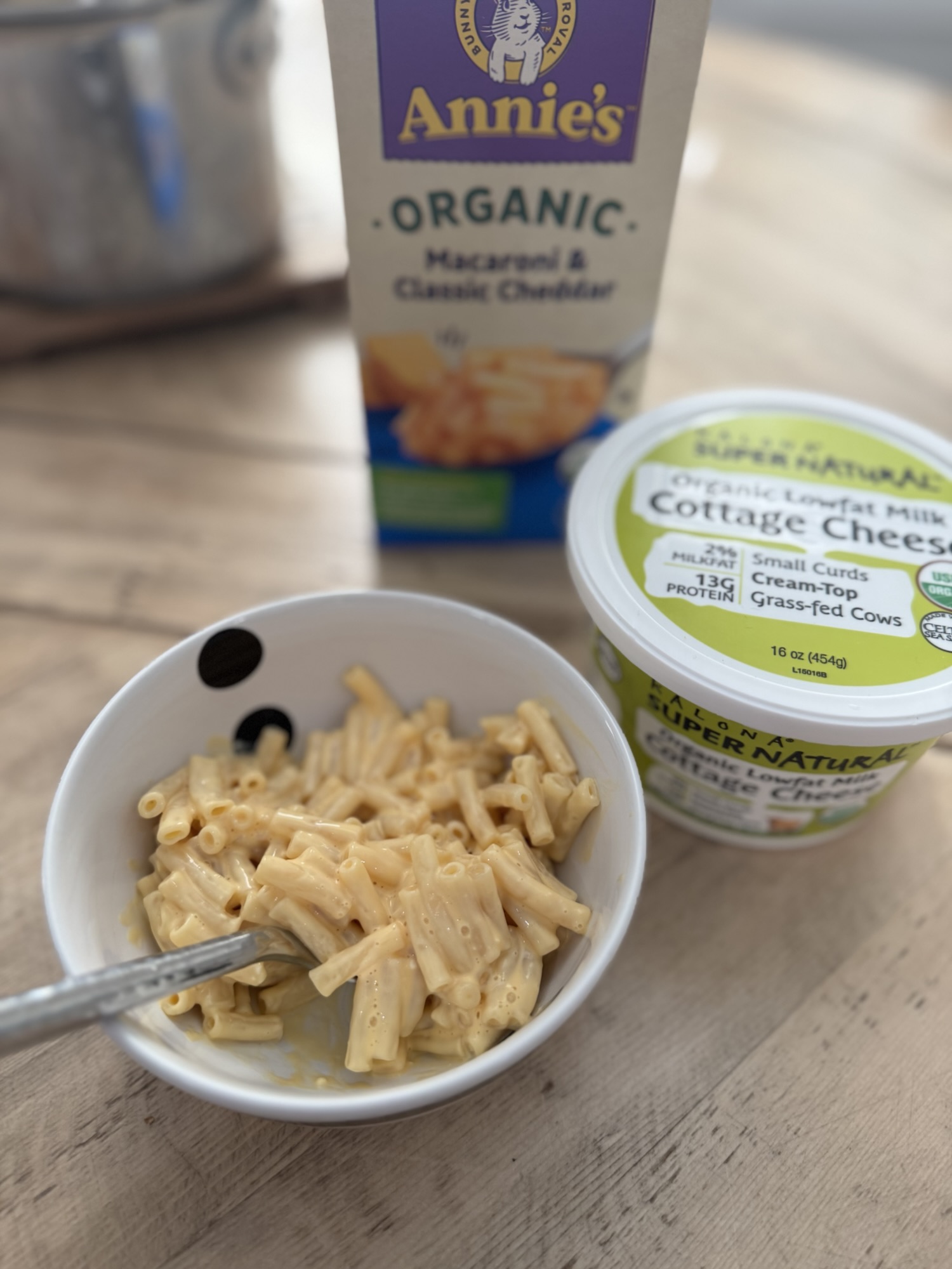 Protein-Packed Annie’s Organic Mac & Cheese